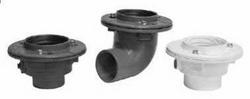 8 in. Push On Plastic Floor Drain