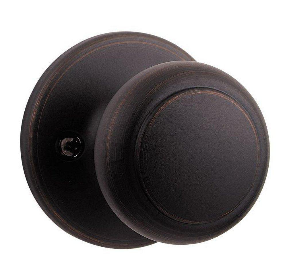 Kwikset Venetian Bronze Metal Dummy Knob 