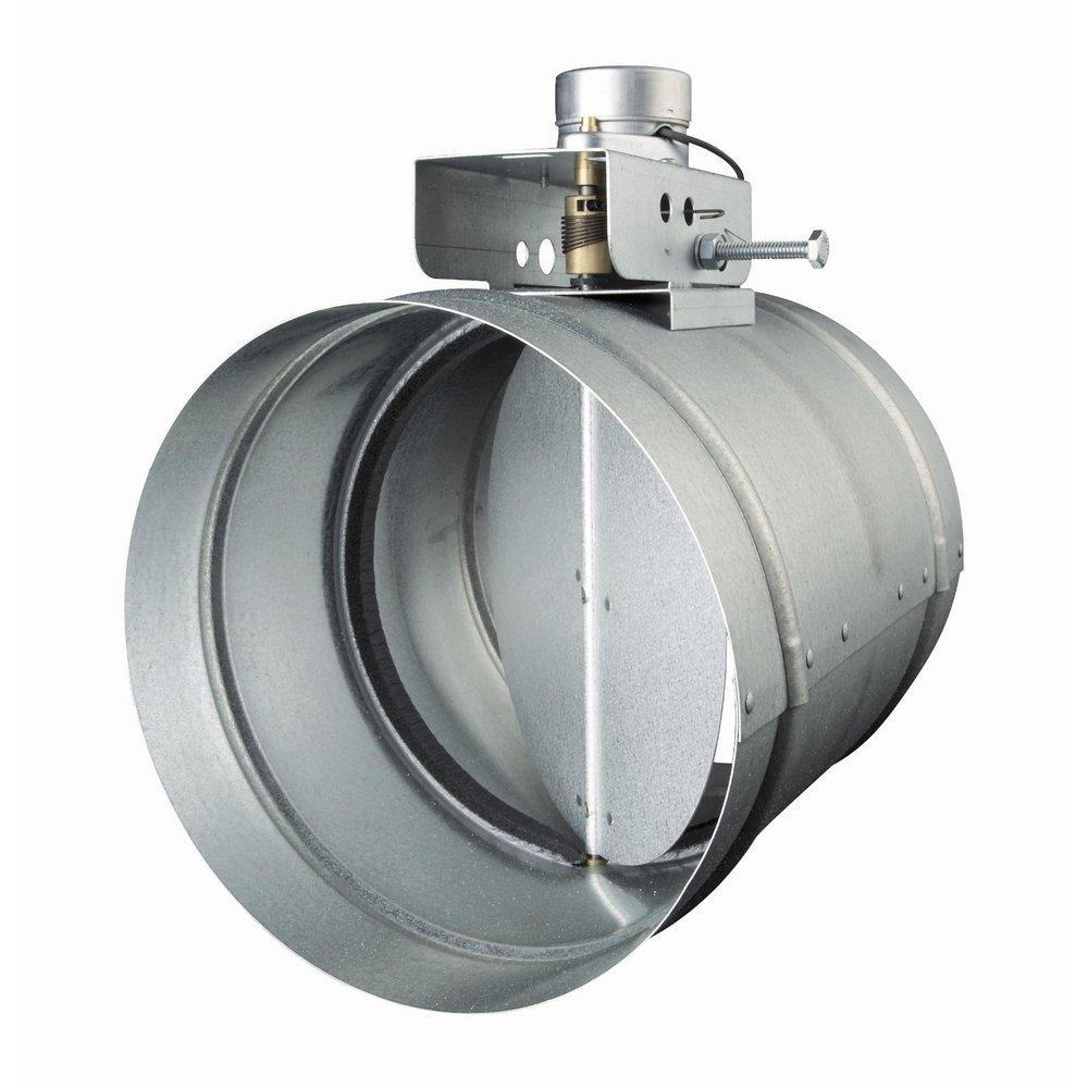 Broan Make-up Air Damper Galvanized Steel 