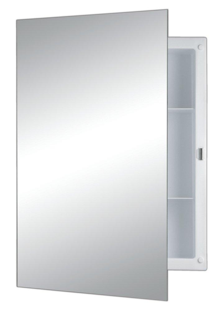 Jensen White Enamel 22 in. Recessed Mount Medicine Cabinet 