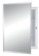 Jensen Basic White 22 in. Recessed Mount Medicine Cabinet 