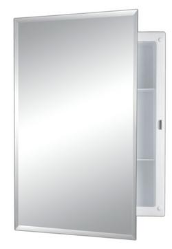22 in. Recessed Mount Medicine Cabinet in Basic White