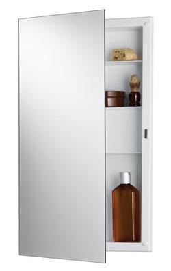 26 in. Recessed Mount Medicine Cabinet in Basic White