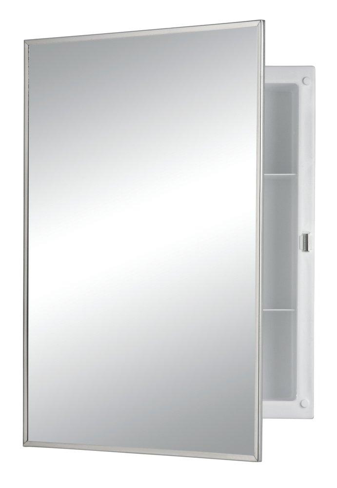 Jensen Basic White 22-1/8 in. Recessed Mount Medicine Cabinet 