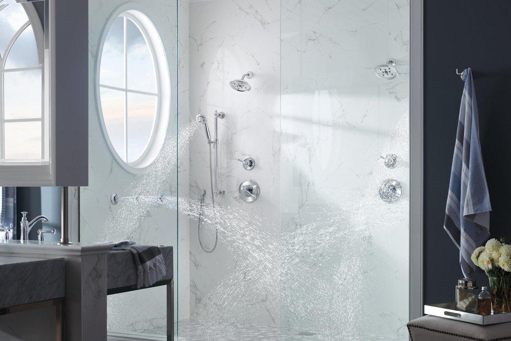 Brizo Chrome Single Handle Bathtub & Shower Faucet (Trim Only) 