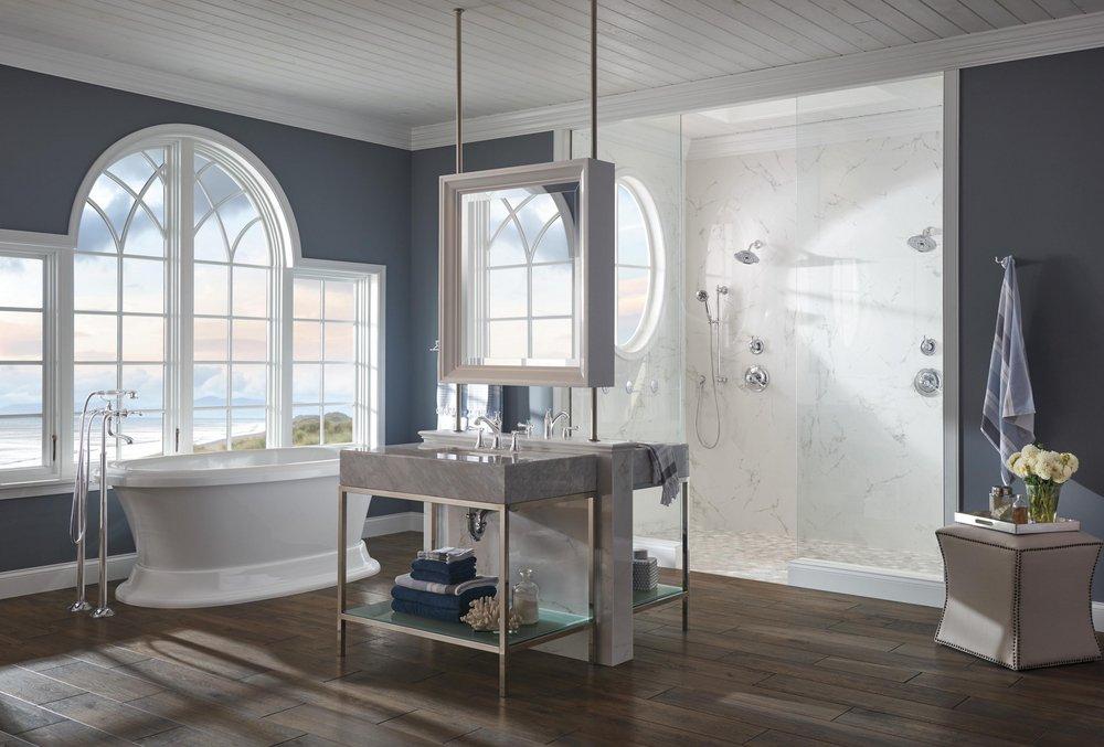 Brizo Chrome Single Handle Bathtub & Shower Faucet (Trim Only) 