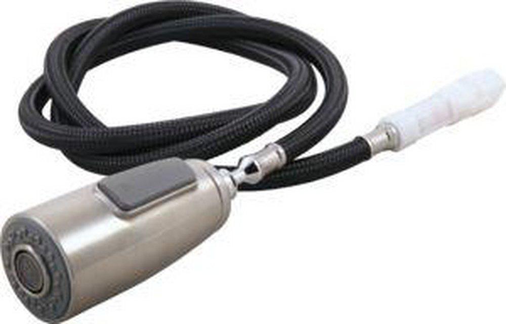 Peerless&reg; Stainless Steel Plastic Wand and Hose 