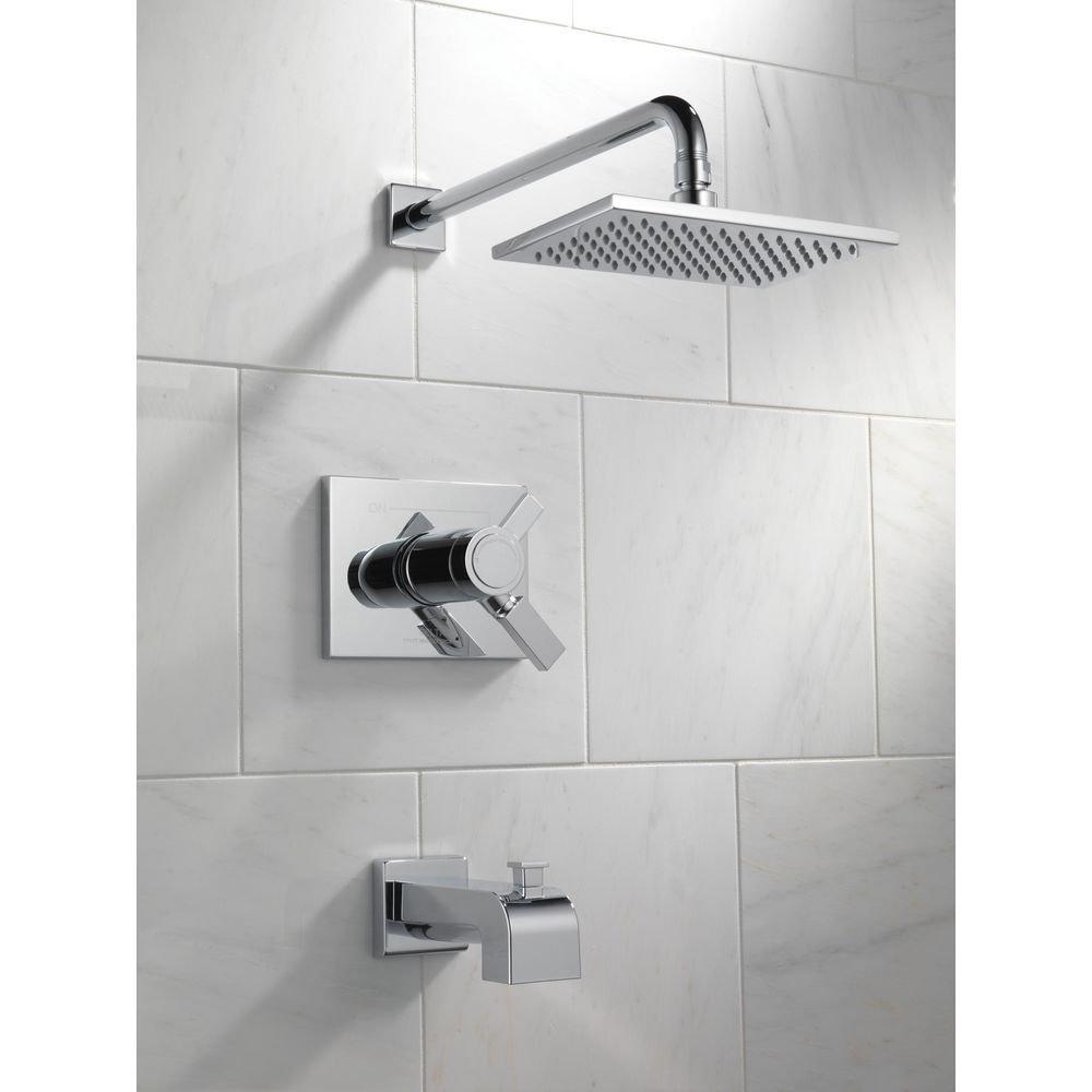 Delta Faucet Chrome Single Handle Single Function Bathtub & Shower Faucet (Trim Only) 