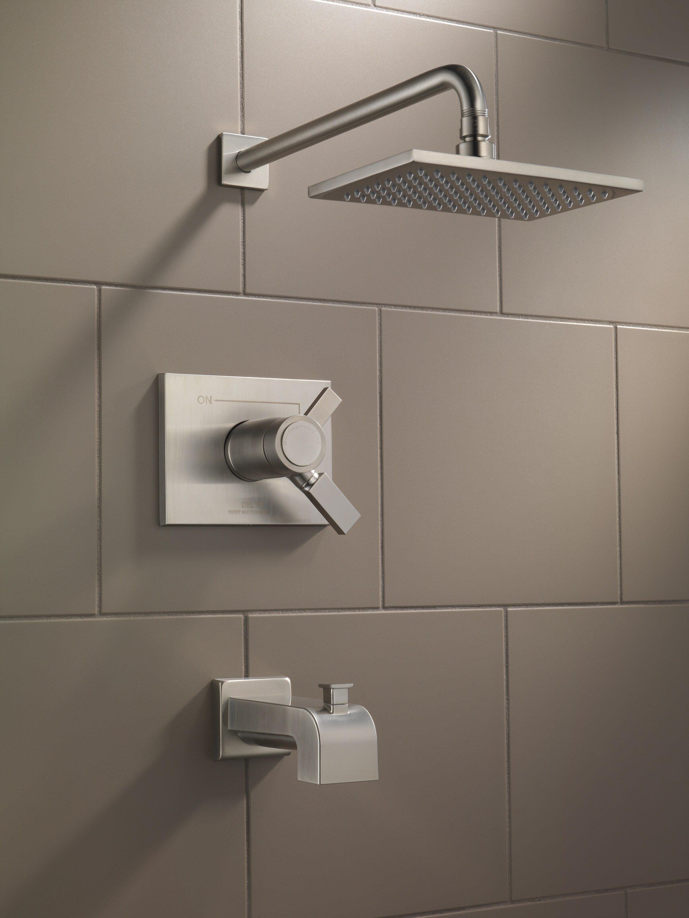 Delta Faucet Chrome Single Handle Single Function Bathtub & Shower Faucet (Trim Only) 