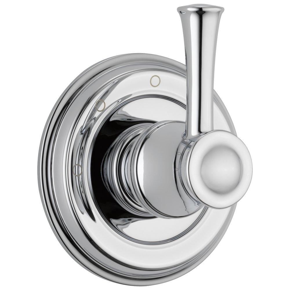 Brizo Chrome Tub and Shower Diverter Valve with Single Lever Handle 