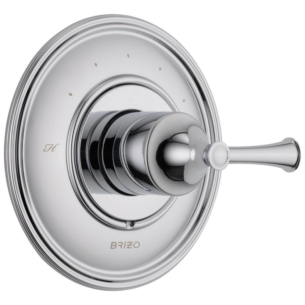 Brizo Chrome Single Handle Bathtub & Shower Faucet (Trim Only) 