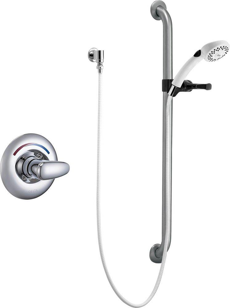 Delta Faucet Chrome Single Handle Shower Faucet (Trim Only) 