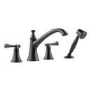 Brizo Venetian&reg; Bronze No Handle Roman Tub Faucet Trim Only 