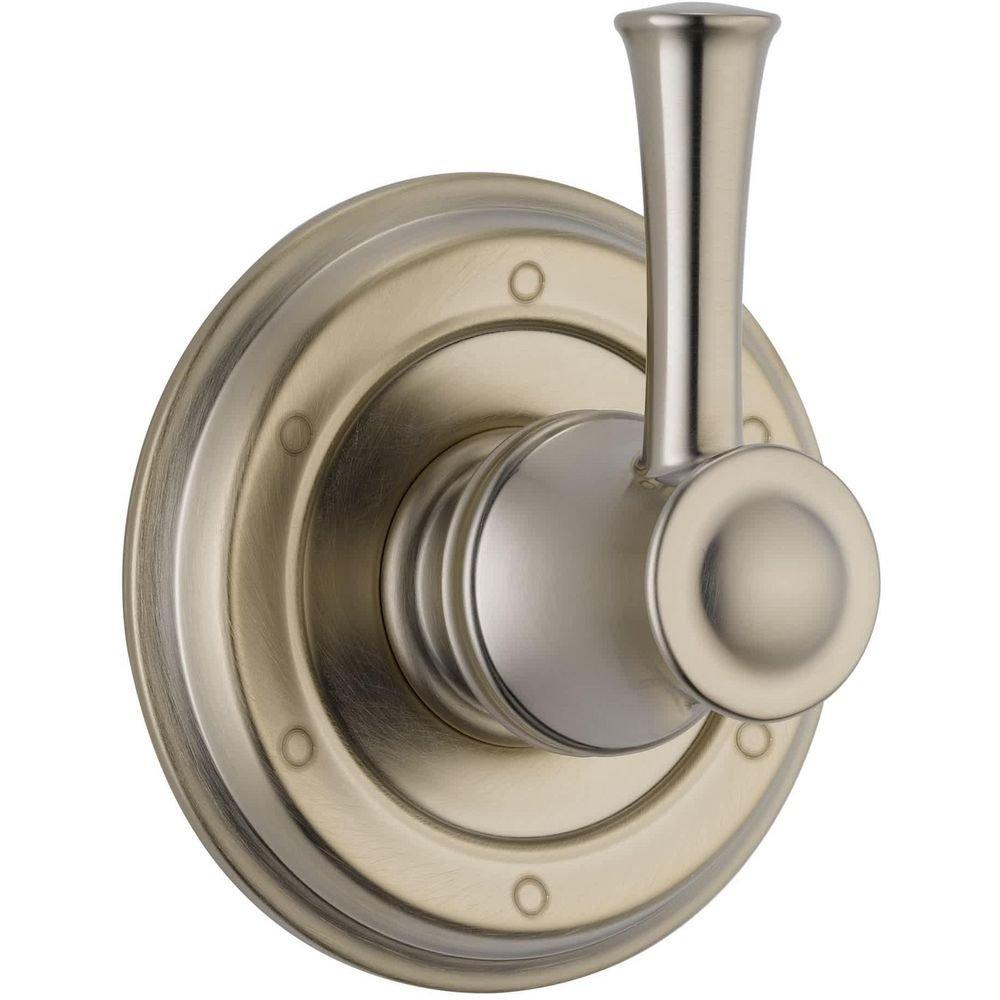 Brizo Brushed Nickel Single Handle Bathtub & Shower Faucet (Trim Only) 