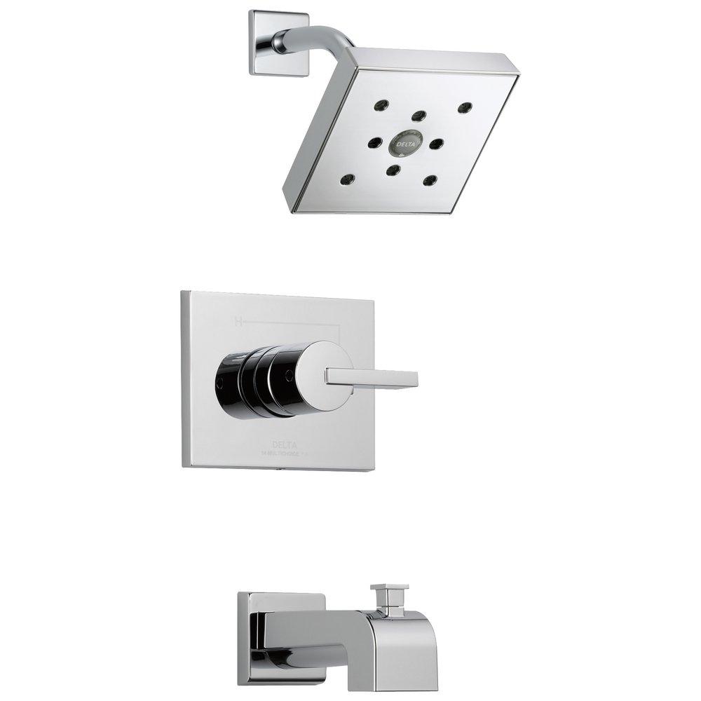 Delta Faucet Chrome Single Handle Single Function Bathtub & Shower Faucet (Trim Only) 