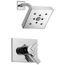 One Handle Single Function Shower Faucet in Chrome (Trim Only)