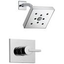 One Handle Single Function Shower Faucet in Chrome (Trim Only)