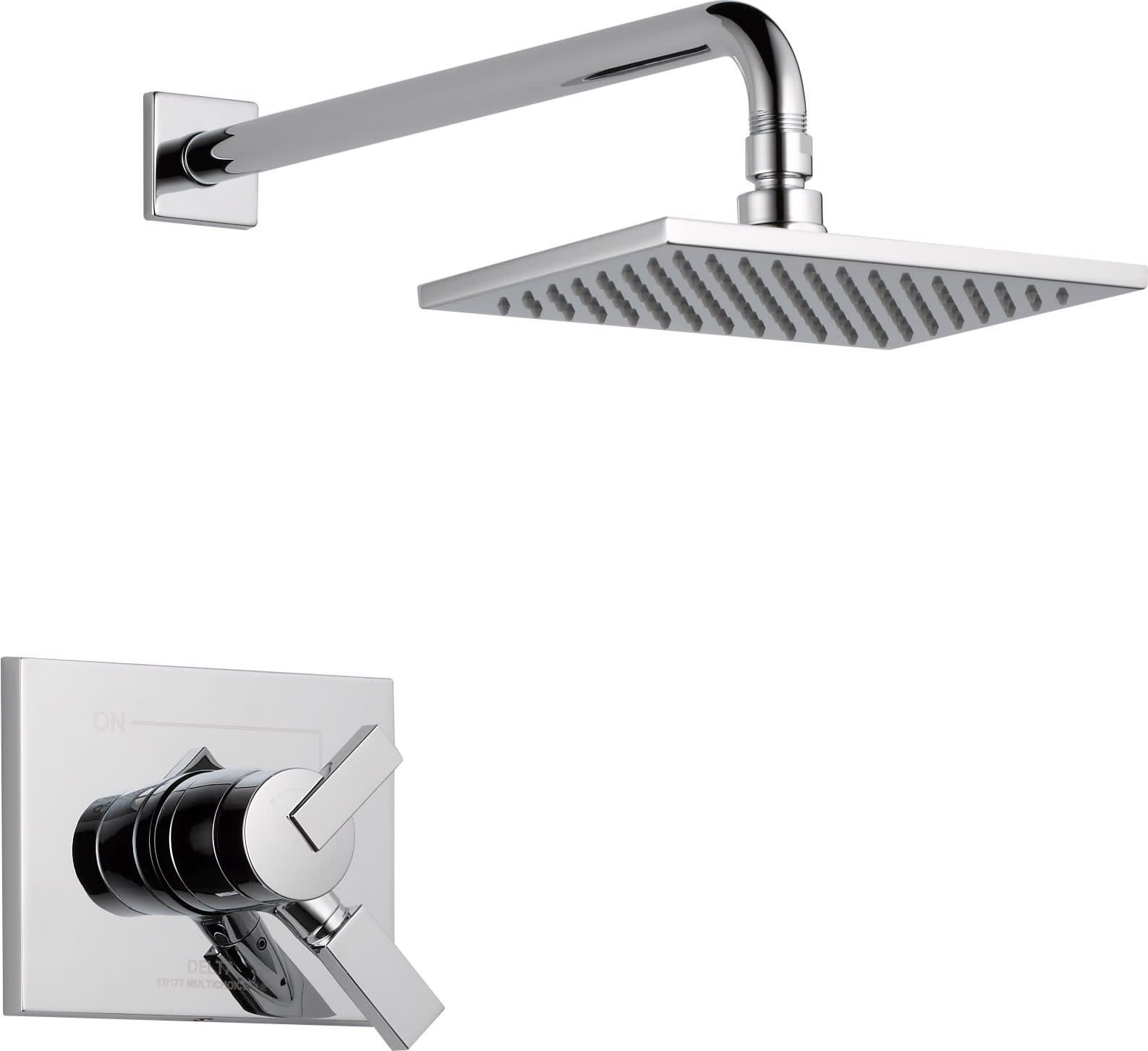 Delta Faucet Chrome Single Handle Single Function Shower Faucet (Trim Only) 