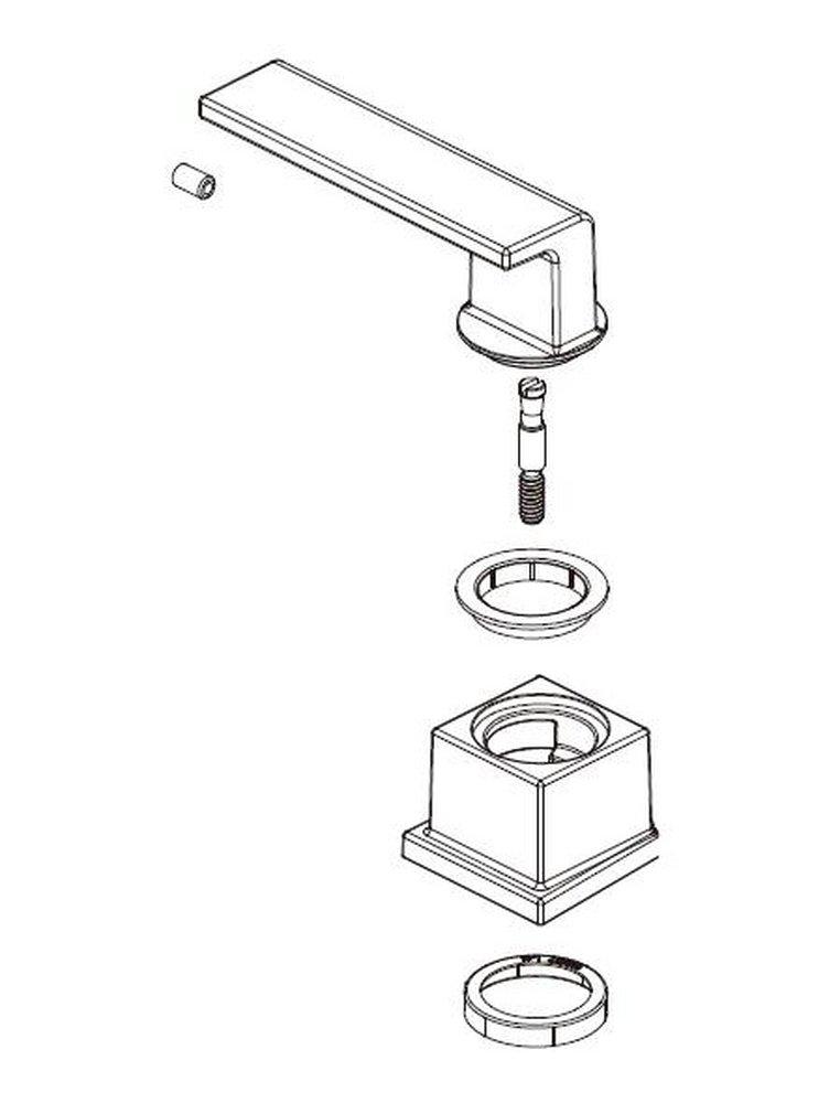 Delta Faucet Stainless Metal Handle Kit 