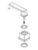 Delta Faucet Stainless Metal Handle Kit 