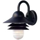 Acclaim Lighting Matte Black 13 in. 60W 1-Light Medium E-26 Base Outdoor Wall Sconce 