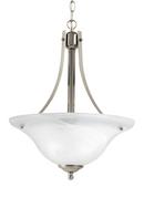 Seagull Lighting Brushed Nickel 100 W 2-Light Medium Pendant 