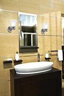 NUVO Polished Chrome 100W 1-Light Vanity Light Fixture 