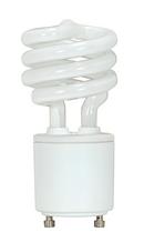 13W T2 Compact Fluorescent Light Bulb with GU24 Base