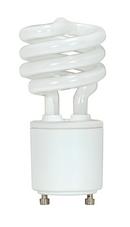 SATCO Cool White T2 Compact Fluorescent Light Bulb with GU24 Base 