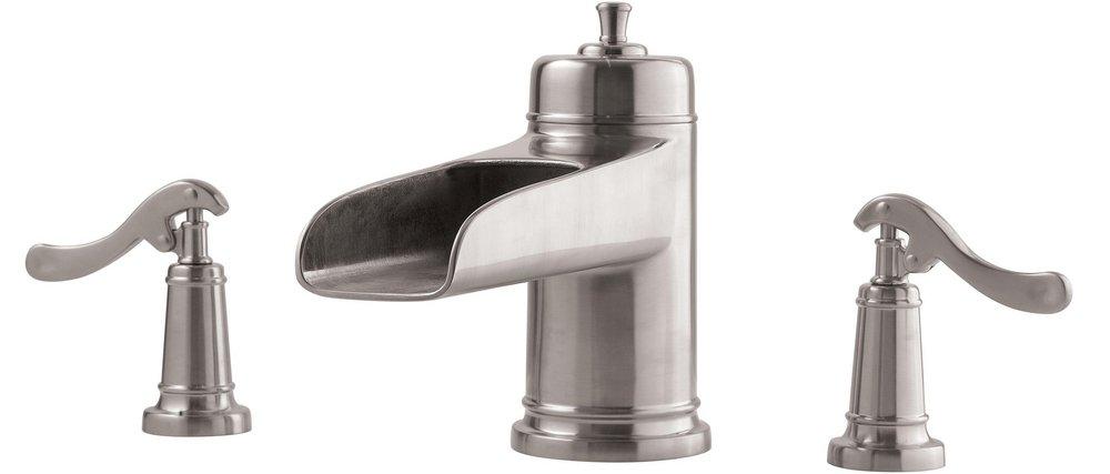 Pfister Brushed Nickel Two Handle Roman Tub Faucet Trim Only 