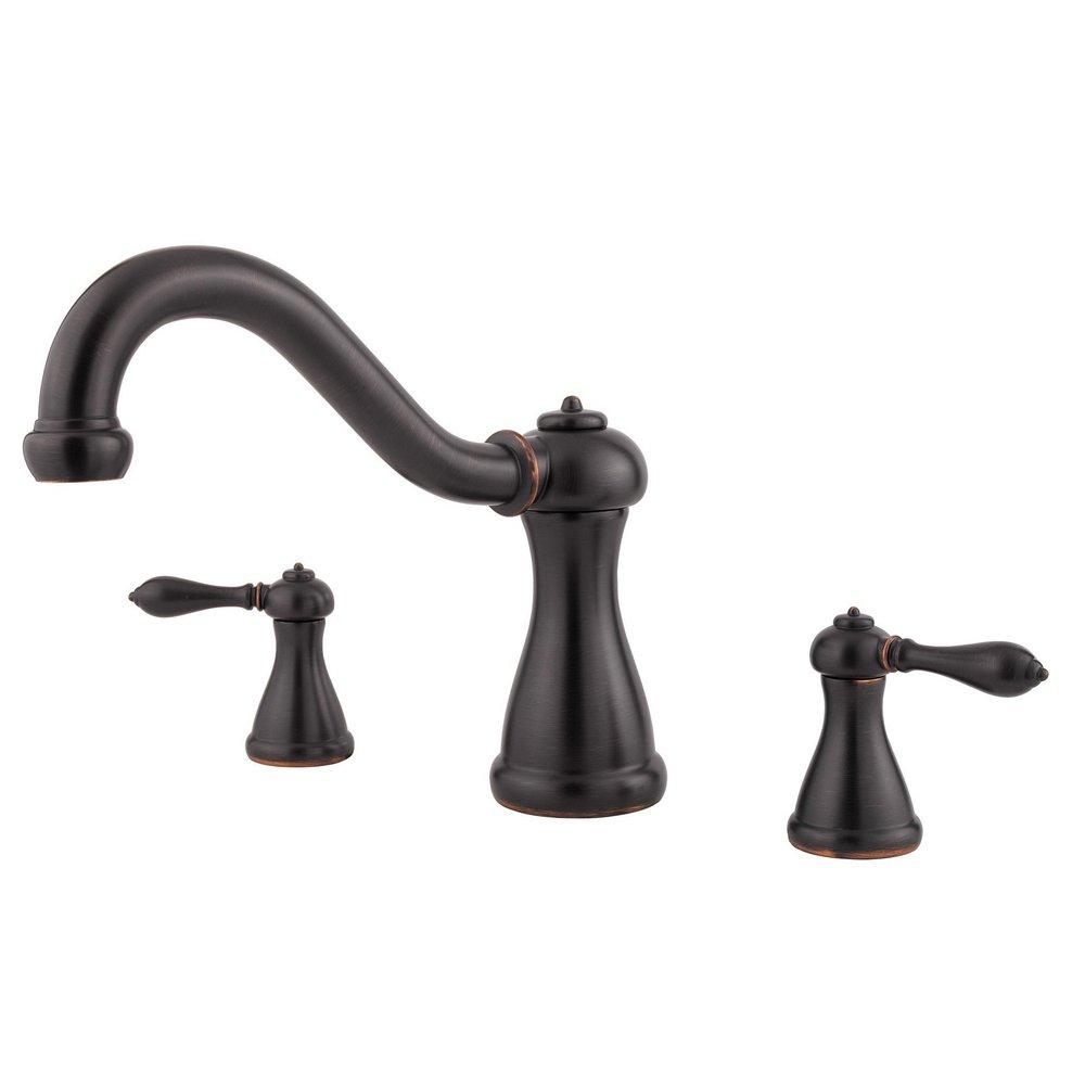 Pfister Tuscan Bronze Two Handle Roman Tub Faucet Trim Only 