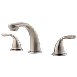 Two Handle Roman Tub Faucet in Brushed Nickel (Trim Only)