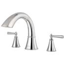 Pfister Polished Chrome Two Handle Roman Tub Faucet Trim Only 
