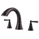 Two Handle Roman Tub Faucet in Tuscan Bronze (Trim Only)