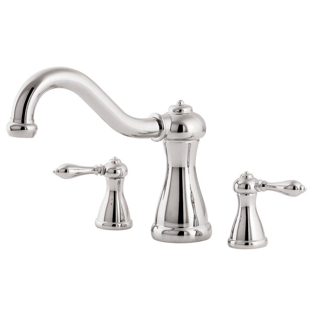 Pfister Polished Chrome Two Handle Roman Tub Faucet Trim Only 