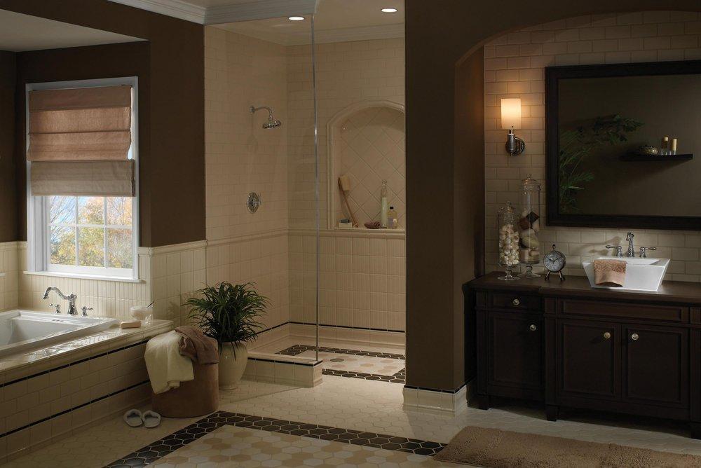 Pfister Polished Chrome Two Handle Roman Tub Faucet Trim Only 