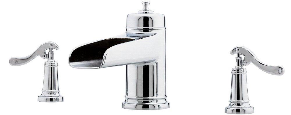 Pfister Polished Chrome Two Handle Roman Tub Faucet Trim Only 