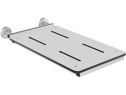 29 x 15 in. Permanent End Mount Tub Seat Phenolic in White