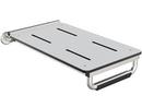 Wingits&reg; White 29 x 15 in. Permanent End Mount Tub Seat Phenolic with Skis 