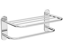 18 in. Towel Rack in Stainless Steel