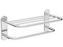 Towel Bar Shelf in Polished Stainless Steel