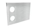 Wingits&reg; Satin Nickel 4-5/8 in. Cover Plate 