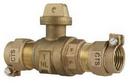 1 in. Pack Joint Brass Ball Curb Valve