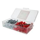 1-1/4 in. Red (Pack of 100) Plastic Anchor