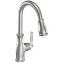 Single Handle Pull Down Kitchen Faucet with Power Boost and Reflex Technology in Classic Stainless
