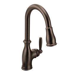 Single Handle Pull Down Kitchen Faucet in Oil Rubbed Bronze
