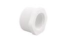 White PVC Schedule 40 Male x Female Threaded Bushing 