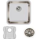 Elkay Lustrous Highlighted Satin Single Bowl Undermount Sink Kit 