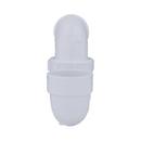 White PVC DWV Union P-Trap with Plastic Nut 