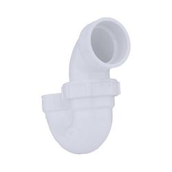 1-1/2 in. PVC DWV Union P-Trap with Plastic Nut